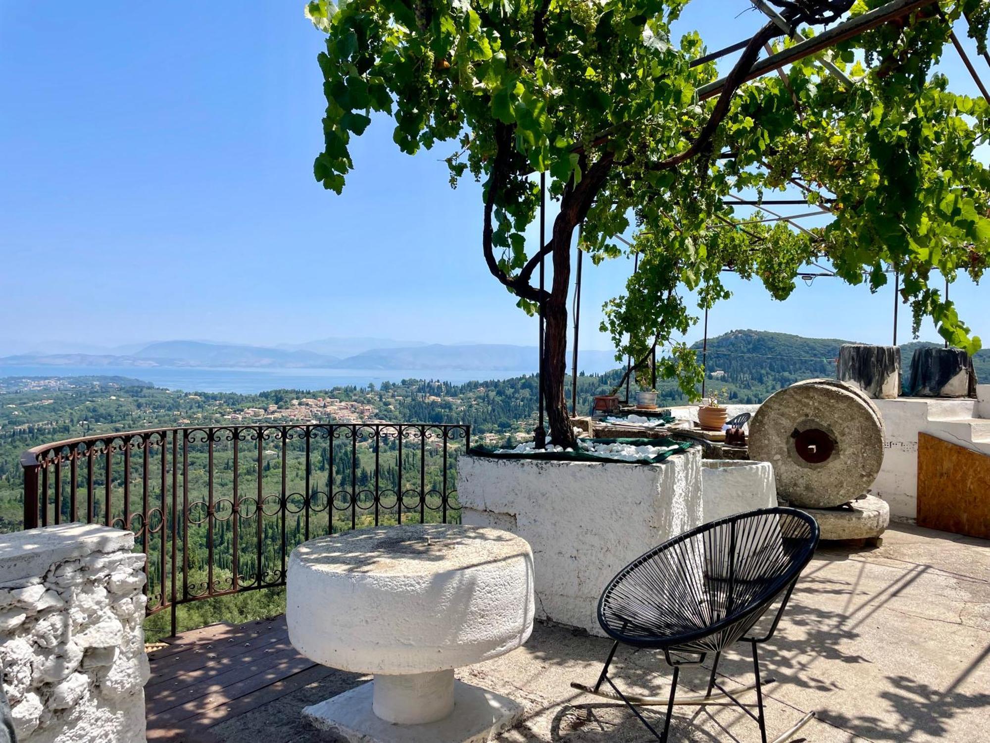 Mary'S House With Panoramic View Villa Agioi Deka  Exterior photo